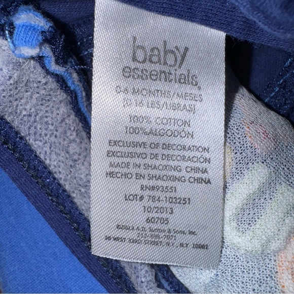 Baby Hat Bundle 0–6M Onesies & Baby Essentials Beanies Neutral Blue Tiger Lot - Picture 3 of 6